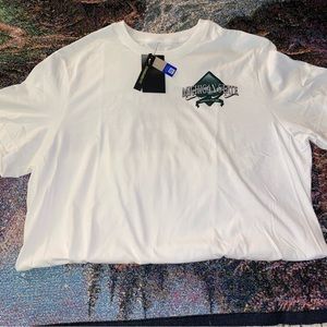 Nike Michigan State Spartans Standard Fit T-Shirt White Size 2XL (DH4170-100)